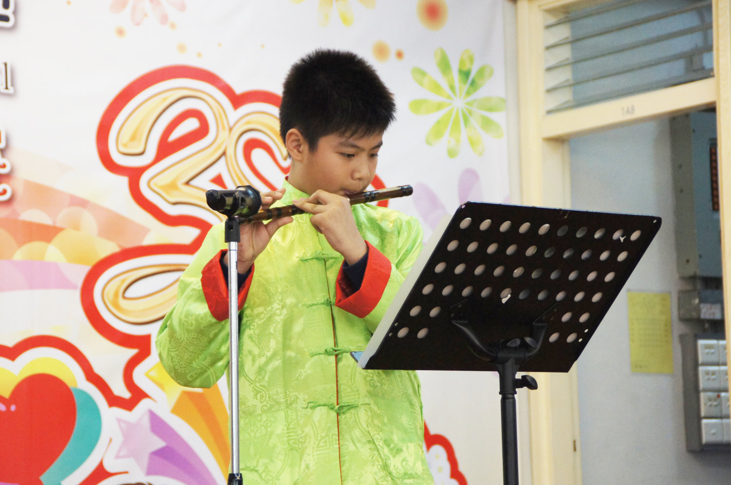 笛子表演